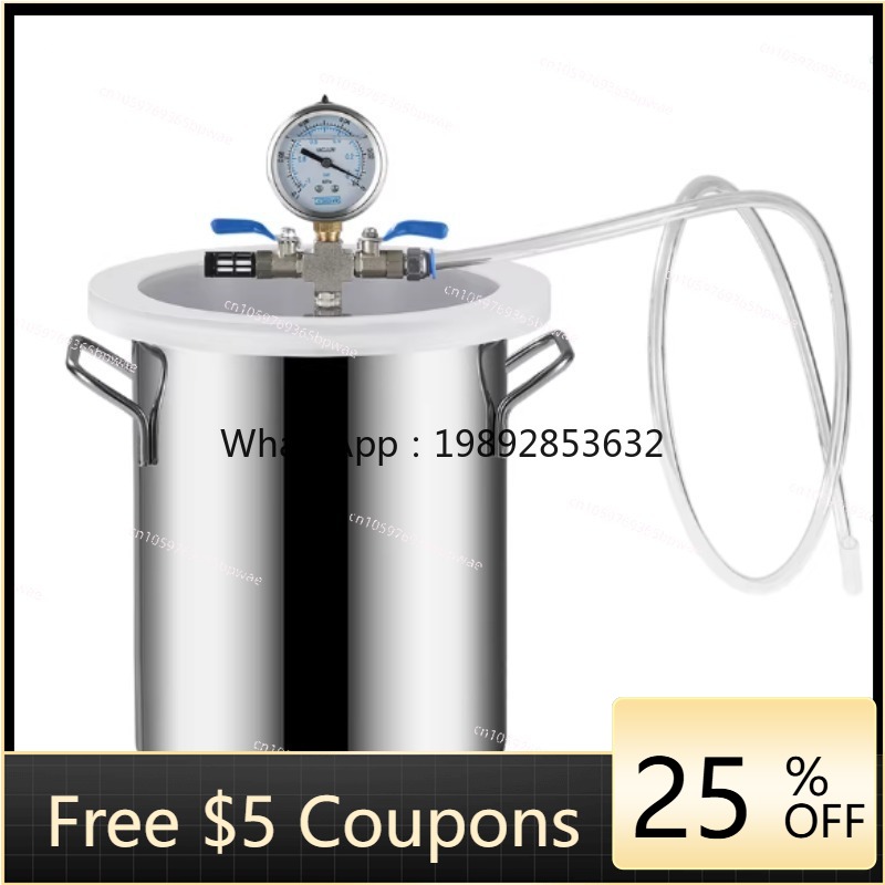 Vacuum Chamber Stainless Steel Acrylic Lid - Camera di degassaggio in acciaio inossidabile,