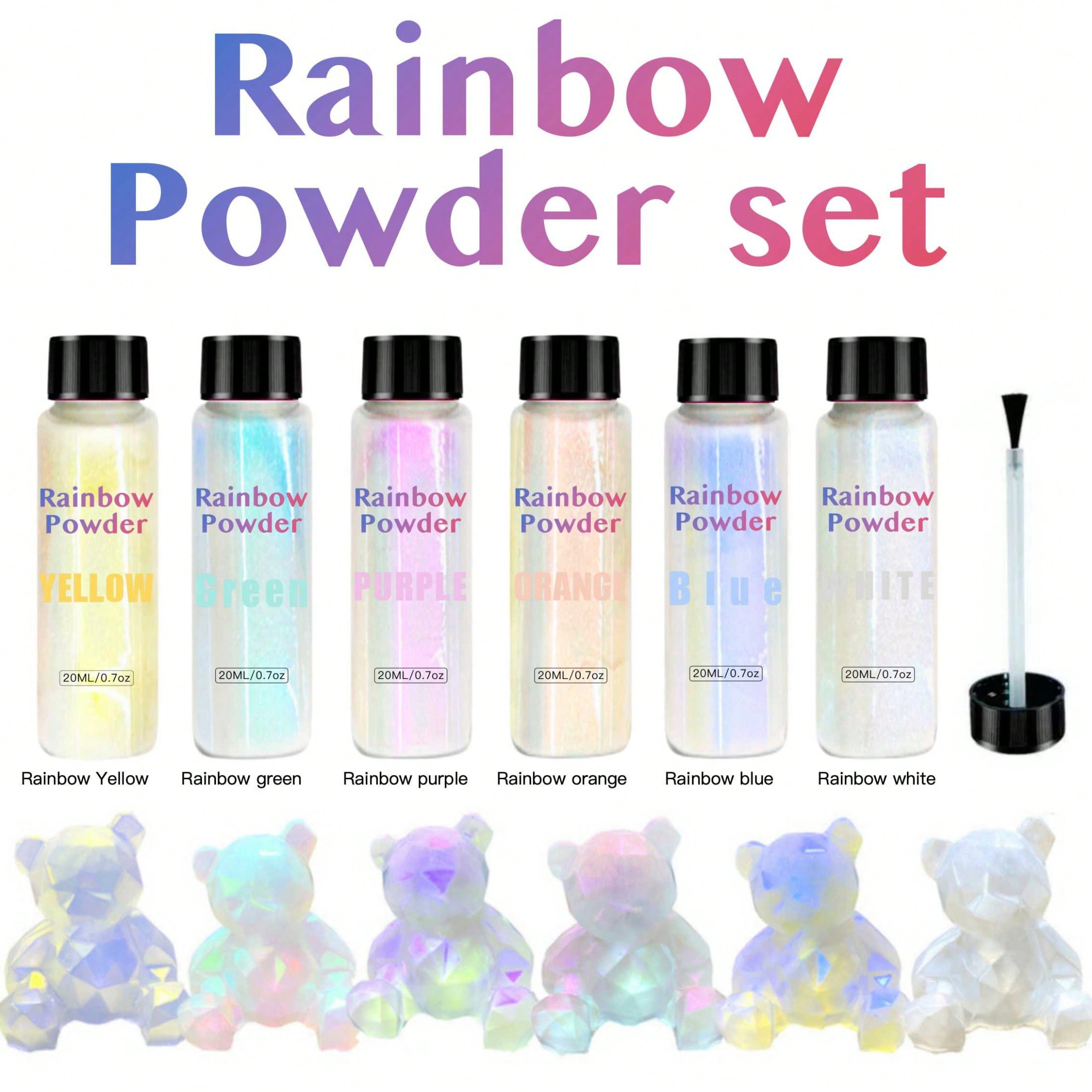 6 pezzi/1 pezzo, polvere color - Mica Powder Pigment Metallic Color Epoxy recensione e prezzo