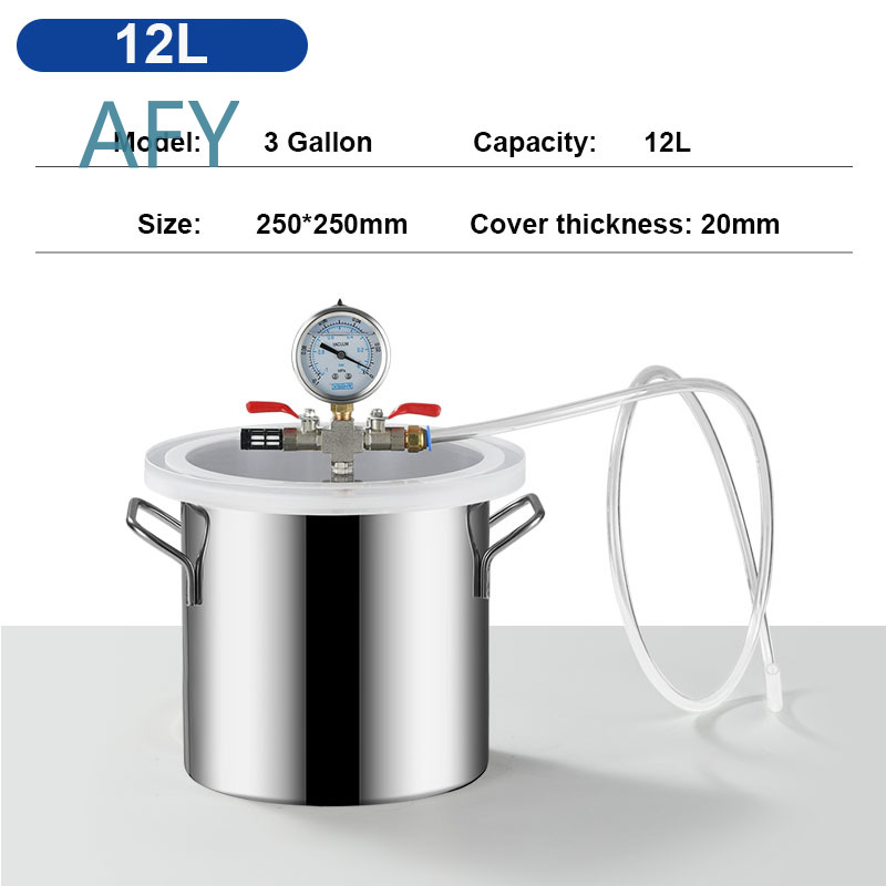 Camera di degassaggio sottovuo - Vacuum Chamber Stainless Steel Acrylic Lid recensione e prezzo