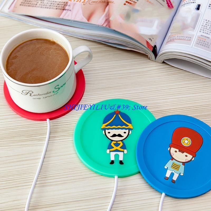 E21F Cartoon USB Coffee Warmer - Heat Mat Resin Curing Silicone Molds recensione e prezzo