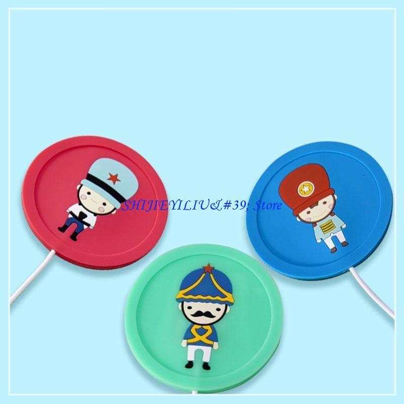 E21F Cartoon USB Coffee Warmer - Heat Mat Resin Curing Silicone Molds recensione e prezzo