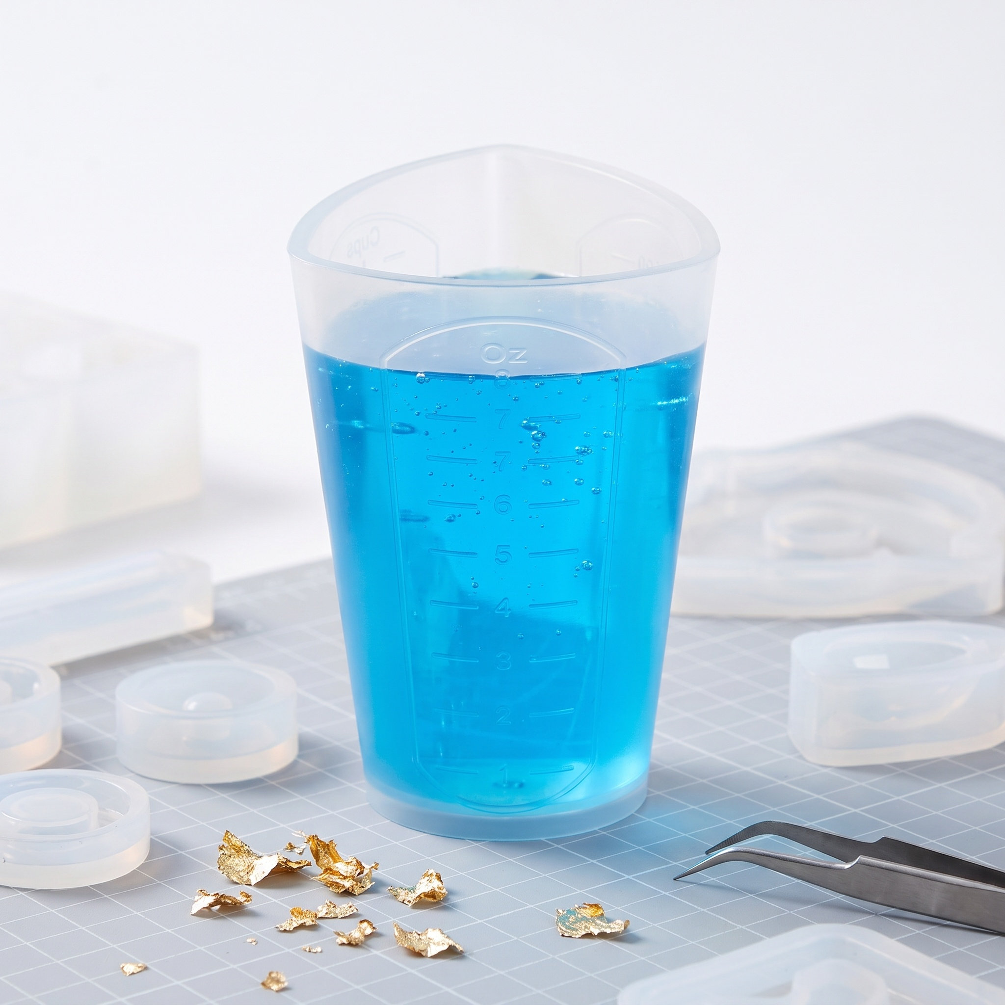 Tazza dosatrice in silicone, a - Resin Mixing Cups Silicone Reusable Graduated recensione e prezzo
