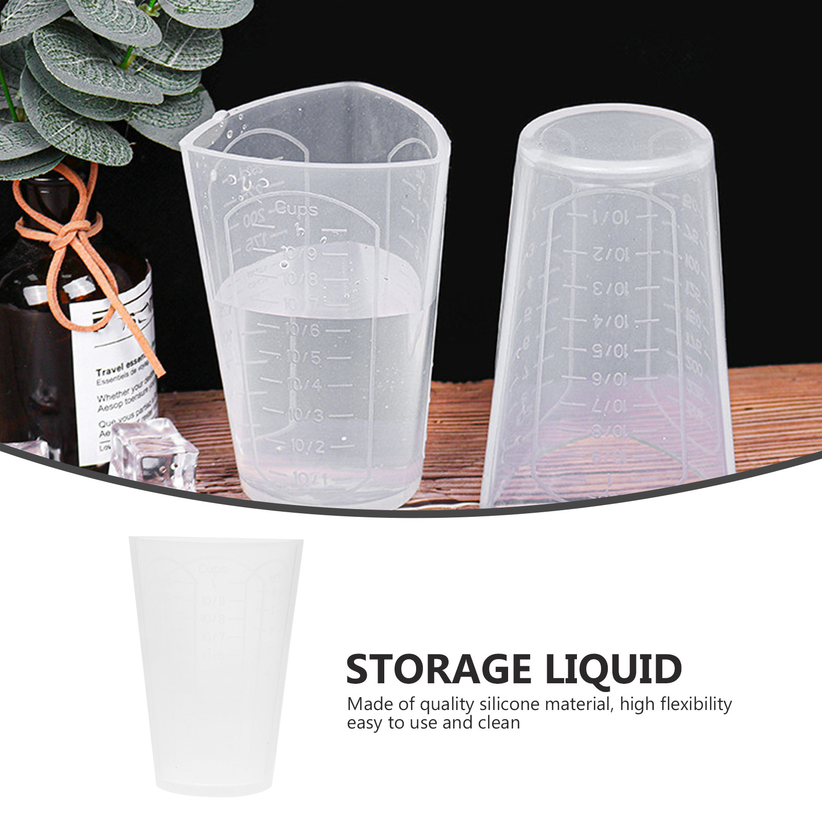 Tazza dosatrice in silicone, a - Resin Mixing Cups Silicone Reusable Graduated recensione e prezzo