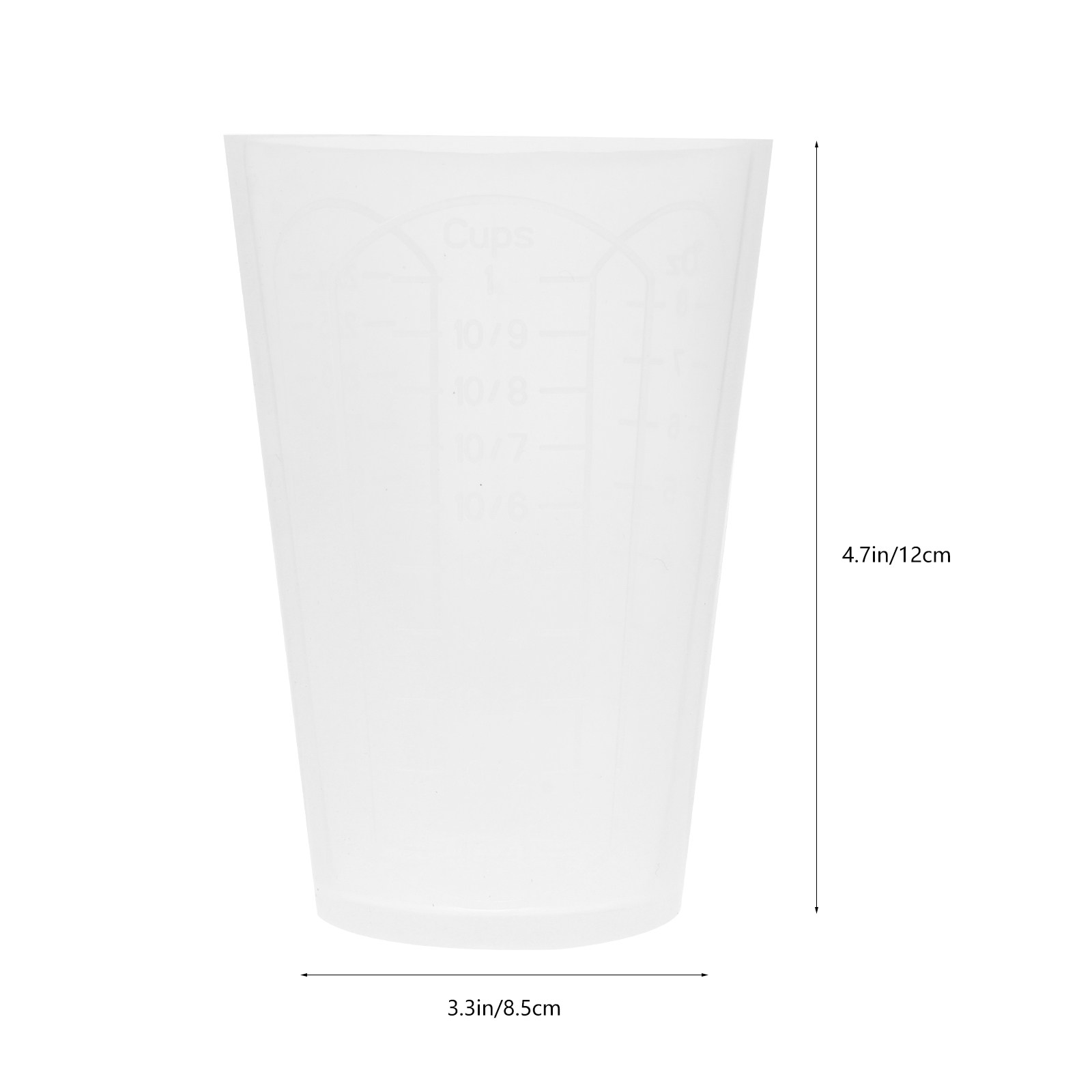 Tazza dosatrice in silicone, a - Resin Mixing Cups Silicone Reusable Graduated recensione e prezzo