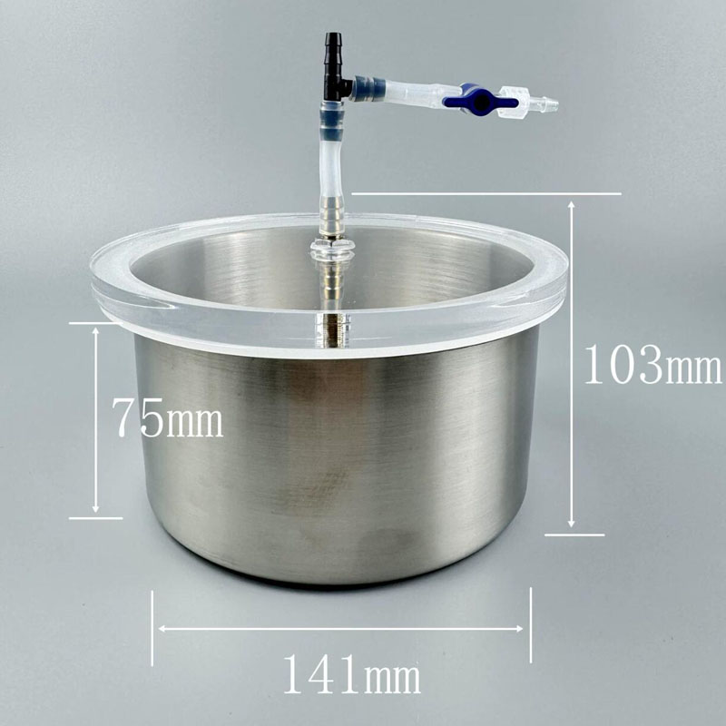 Camera di degasaggio sottovuot - Vacuum Chamber Stainless Steel Acrylic Lid recensione e prezzo