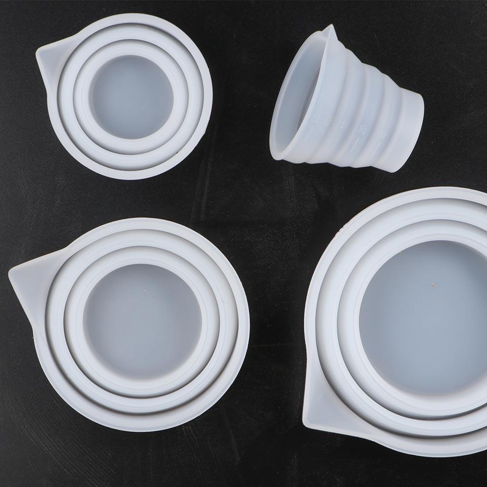 Tazza dosatrice pieghevole in  - Resin Mixing Cups Silicone Reusable Graduated recensione e prezzo