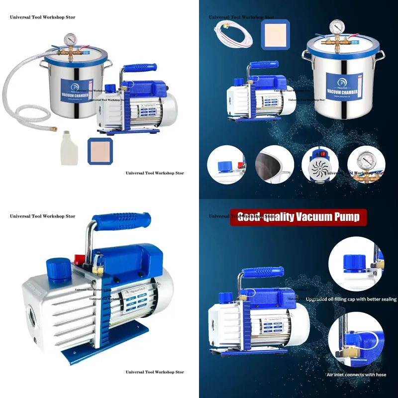 Pompa per vuoto da 4CFM e Kit  - Vacuum Degassing Chamber 3 Gallon Pump recensione e prezzo