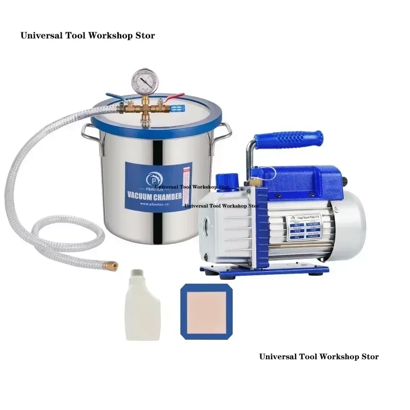 Pompa per vuoto da 4CFM e Kit  - Vacuum Degassing Chamber 3 Gallon Pump recensione e prezzo