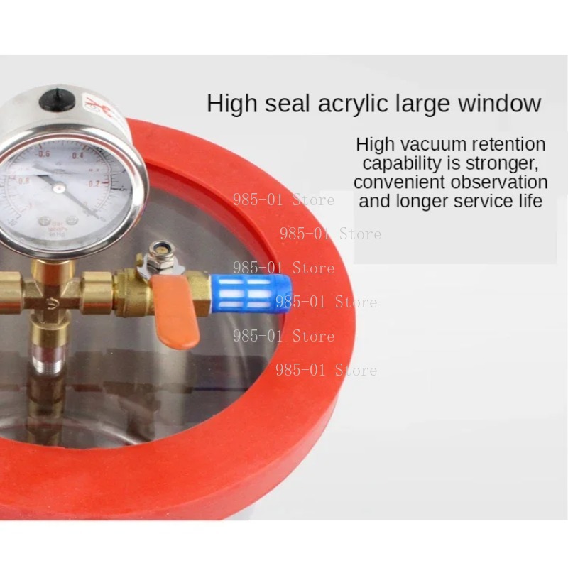 Camera di degassaggio sottovuo - Vacuum Chamber Stainless Steel Acrylic Lid recensione e prezzo