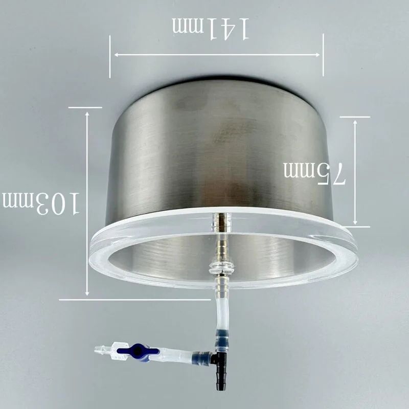Camera di degasaggio sottovuot - Vacuum Chamber Stainless Steel Acrylic Lid recensione e prezzo
