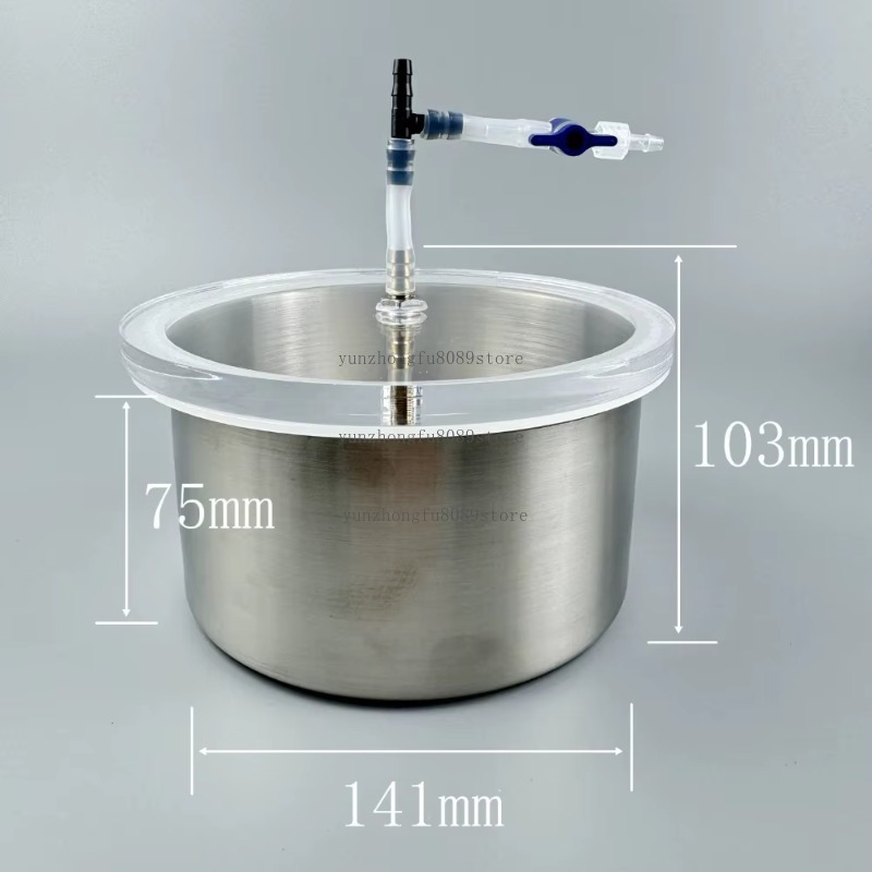 Camera di degassaggio sottovuo - Vacuum Chamber Stainless Steel Acrylic Lid recensione e prezzo