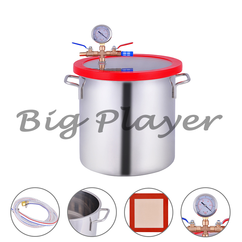 Barile antischiuma sottovuoto  - Vacuum Chamber Stainless Steel Acrylic Lid recensione e prezzo