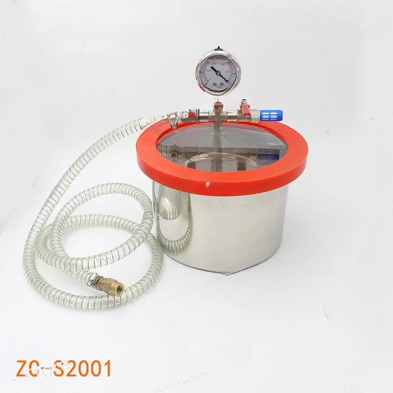 Camera di degasaggio 3L in acc - Vacuum Chamber Stainless Steel Acrylic Lid recensione e prezzo